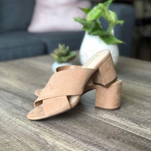 Francesca’s Slip on Mule Heels